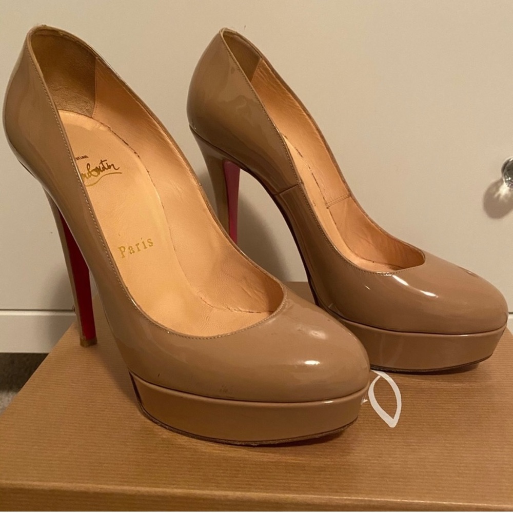Christian louboutin Bianca patent heels